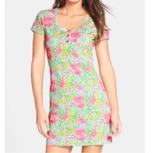 Lilly Pulitzer Britton flamingo mini dress